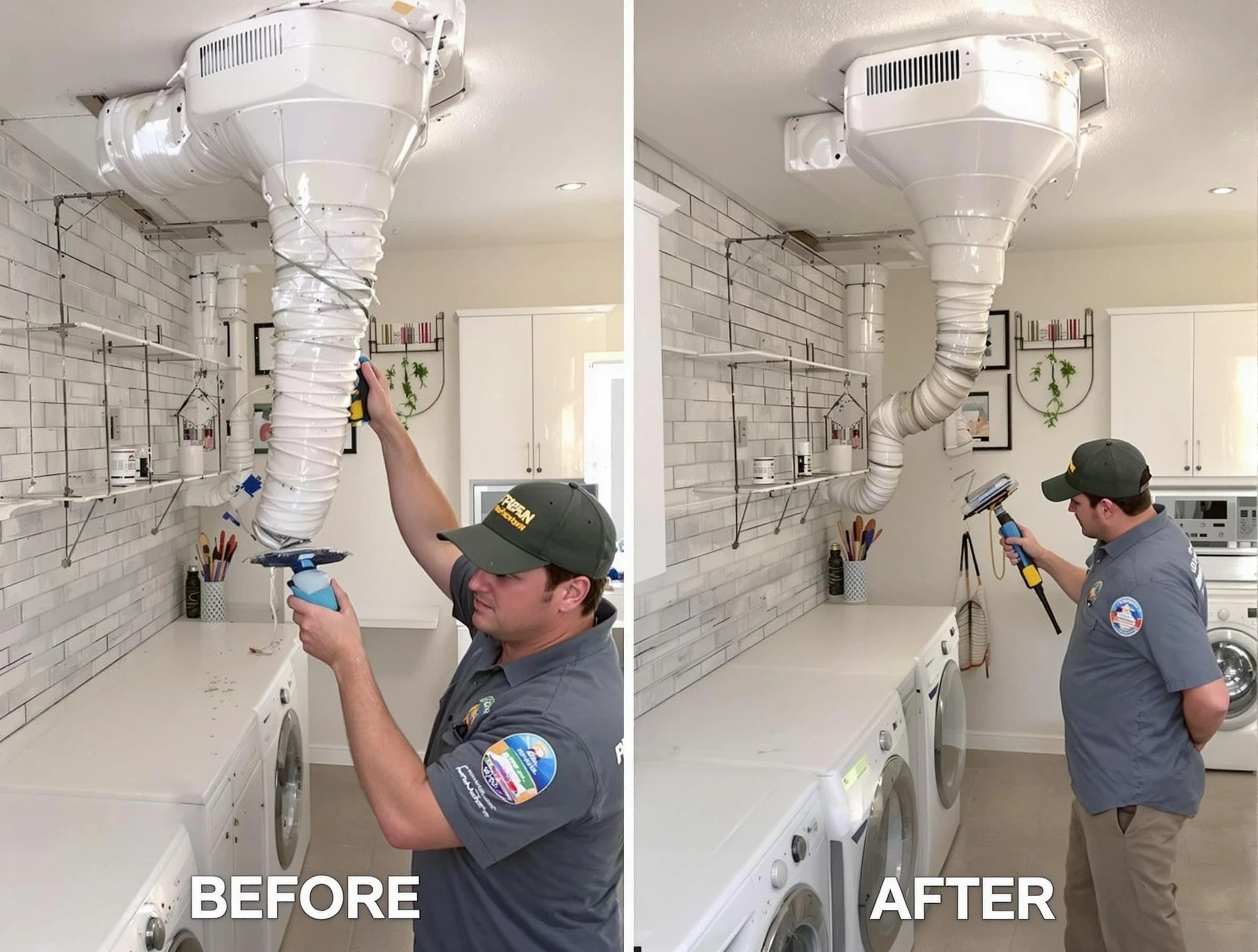 Professional dryer exhaust vent cleaning by Sylacauga Dryer Vent Cleaning in Sylacauga